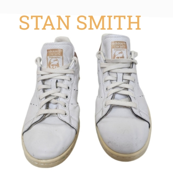 adidas Shoes - RARE VINTAGE ADIDAS STAN SMITH WOMENS WHITE LEATHER SNEAKERS